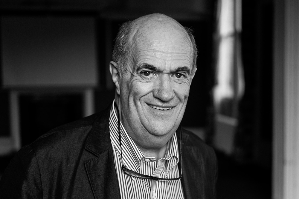 Colm Tóibín in Cambridge, 2018 (photograph by Chris Boland)